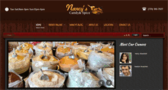 Desktop Screenshot of nancyscandynspice.com